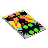 Totally New Wave Achtzig Notizblock (Rechte Seite)