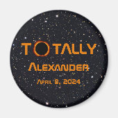 Totally Personal 2024 Solar Eclipse Magnet (Vorne)