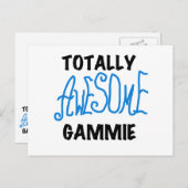 Totally Phantastisch Gammie Blue Tshirts und Gesch Postkarte (Vorne/Hinten)