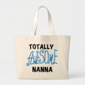 Totally Phantastisch Nanna Blue T - Shirt and GIft Jumbo Stoffbeutel (Vorne)
