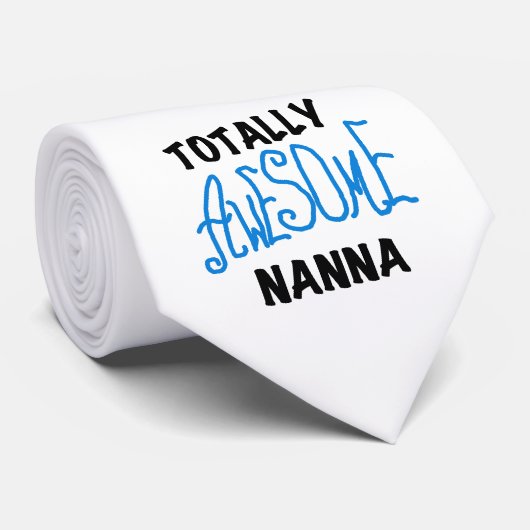 Totally Phantastisch Nanna Blue T - Shirt and GIft Krawatte (Gerollt)