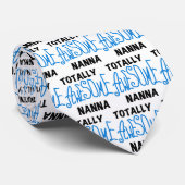 Totally Phantastisch Nanna Blue T - Shirt and GIft Krawatte (Gerollt)