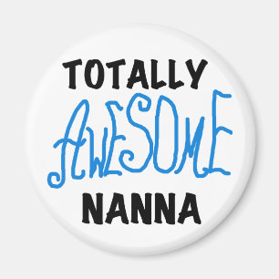 Totally Phantastisch Nanna Blue T - Shirt and GIft Magnet
