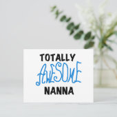 Totally Phantastisch Nanna Blue T - Shirt and GIft Postkarte (Stehend Vorderseite)