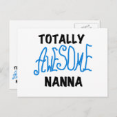 Totally Phantastisch Nanna Blue T - Shirt and GIft Postkarte (Vorne/Hinten)
