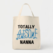 Totally Phantastisch Nanna Blue T - Shirt and GIft Tragetasche (Vorne)