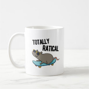 Totally Ratical Funny Ratte Pun Kaffeetasse