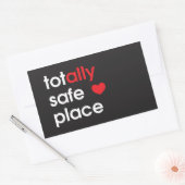 "Totally Safe Place" Alt Aufkleber (Umschlag)