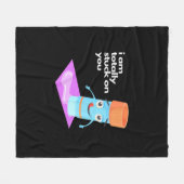 Totally Stuck On You Bold Romantic Style  Fleecedecke (Vorderseite (Horizontal))