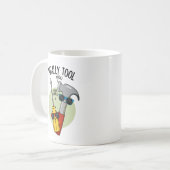 Totally Tool Funny Handyman Puff Kaffeetasse (Vorderseite Links)