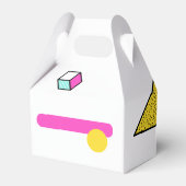 Totally Tubular 80er Geburtstagsparty Geschenkschachtel (Rückseite)