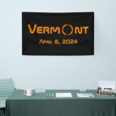 Totally Vermont 2024 Solar Eclipse Banner (Messeveranstaltung)