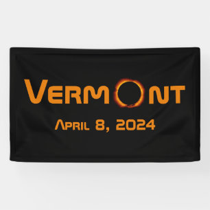Totally Vermont 2024 Solar Eclipse Banner