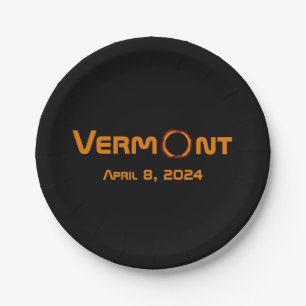 Totally Vermont 2024 Solar Eclipse Pappteller