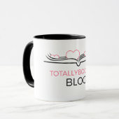 TotallyBooked Tasse (Vorderseite Links)