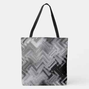 Totbeutel aus gebürstetem Stahl Tasche