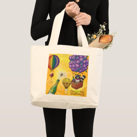 Totbeutel - Blasen Jumbo Stoffbeutel (Vorderseite (Produkt))