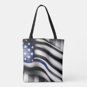 Totbeutel für Blaue Linie Tasche (Rückseite)