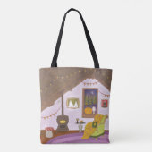 Totbeutel für Herbst-Lesesaal Tasche (Rückseite)