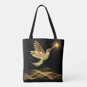 Totbeutel Gold Hummingbird Tasche (Rückseite)