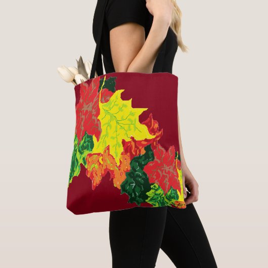 Totbeutel Herbstleaves Tasche (Von Nahem)
