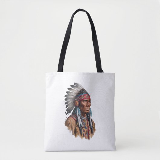 Totbeutel - Indianer Tasche (Vorderseite)