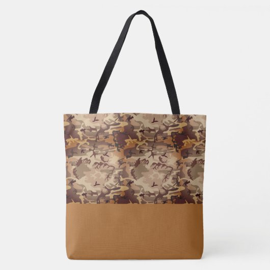 Totbeutel LRGE Brown Caramel Camouflage Tasche (Vorderseite)