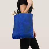 Totbeutel mit blauem Design Tasche (Von Nahem)