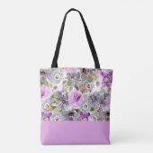 Totbeutel mit Blumenmuster Tasche (Rückseite)