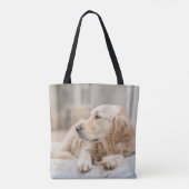 Totbeutel mit Golden Retriever Tasche (Rückseite)