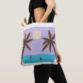 Totbeutel mit Palm und Ocean Design Tasche (Von Nahem)