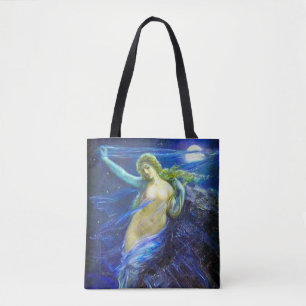 Totbeutel mit Vintagem Ölgemälde Tasche