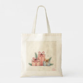 Totbeutel mit Weihnachtsdesign Tragetasche (Rückseite)