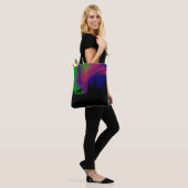 Totbeutel Nordlichter mit Elch Tasche (Am Model)