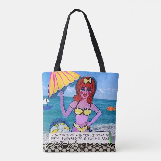 Totbeutel - schwarzer Hund Tasche (Rückseite)