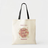 Totbeutel Shoppingtasche Beachsack Stadtname Tragetasche (Vorne)