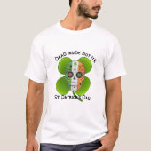 Tote, aber der St. Patrick's Day Irish Green T-Shirt (Vorderseite)