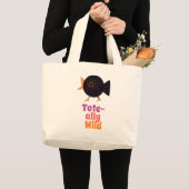 Tote-ally Wilde Vogel-Tasche Jumbo Stoffbeutel (Vorderseite (Produkt))