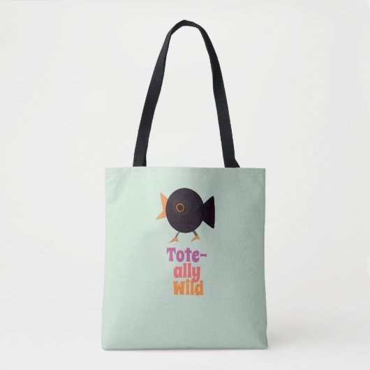 Tote-ally Wilde Vogeltasche Tasche (Vorderseite)
