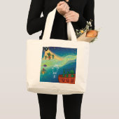 Tote Bag - Alien Konzert Jumbo Stoffbeutel (Vorderseite (Produkt))
