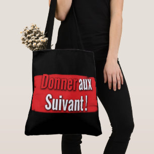 Tote Bag an Nächste weitergeben! Tasche