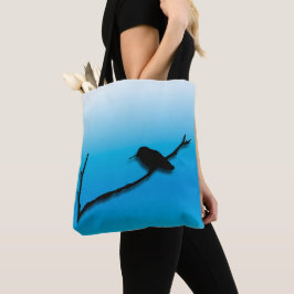 Tote Bag (ao) - Hummingbird auf der Zweigstelle Tasche