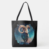 Tote Bag Aries Zodiac Sign Tasche (Vorderseite)