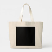 TOTE BAG ART UND DESIGN STIL JUMBO STOFFBEUTEL (Rückseite)