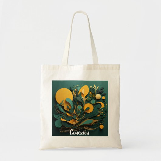 Tote Bag Arte Biodiversidad Viva Conexión Tragetasche (Vorne)