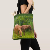 Tote Bag Assateague Ponys Tasche (Von Nahem)