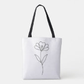 Tote Bag Ästhetik Tasche (Rückseite)