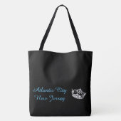 Tote Bag Atlantic City Miss America Style Crown Tasche (Rückseite)