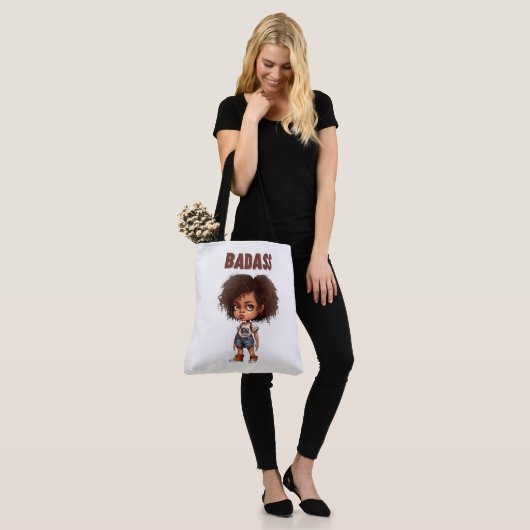 Tote Bag BADASS Tasche (Am Model)