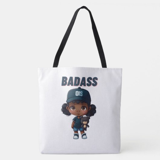 Tote Bag BADASS Tasche (Vorderseite)